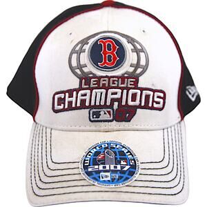 Boston Red Sox 2007 AL League Champs New Era Official Clubhouse Cap Hat